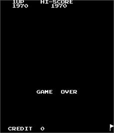 Game Over Screen for Space Missile - Space Fighting Game.