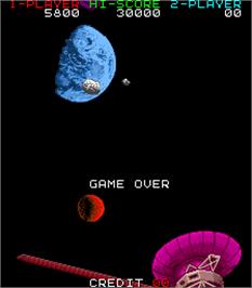 Game Over Screen for Star Fighter.