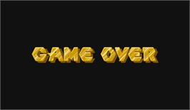 Game Over Screen for Street Fighter.
