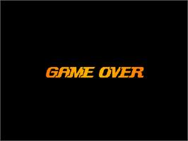 Game Over Screen for Street Fighter EX.