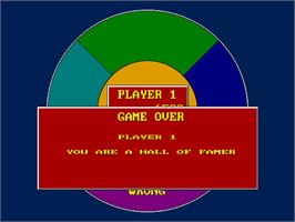 Game Over Screen for Street Games II.
