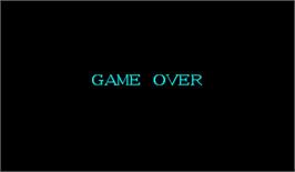 Game Over Screen for Strider.