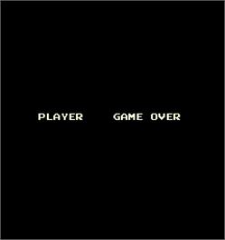 Game Over Screen for Tennis.