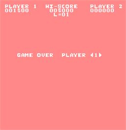 Game Over Screen for The Amazing Adventures of Mr. F. Lea.