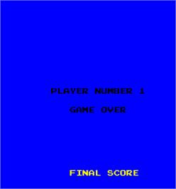 Game Over Screen for The Berenstain Bears in Big Paw's Cave.