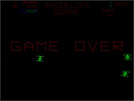Game Over Screen for The Empire Strikes Back.