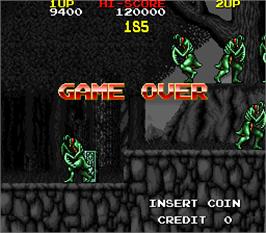 Game Over Screen for The Lord of King.