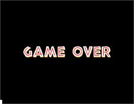 Game Over Screen for The Lost World.