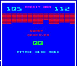 Game Over Screen for Time Attacker.