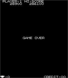 Game Over Screen for Tokio / Scramble Formation.
