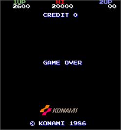 Game Over Screen for Tokushu Butai Jackal.