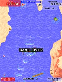 Game Over Screen for Toobin'.