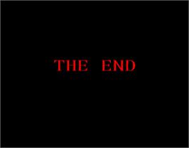 Game Over Screen for Top Landing.