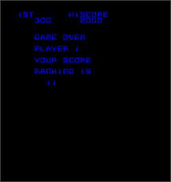 Game Over Screen for Tron.