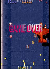 Game Over Screen for Twin Cobra II.