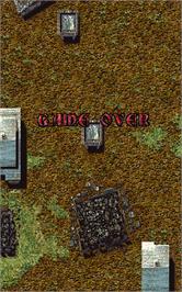 Game Over Screen for Twin Eagle - Revenge Joe's Brother.