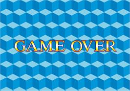 Game Over Screen for Twin Qix.