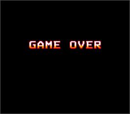 Game Over Screen for Ultra Balloon.