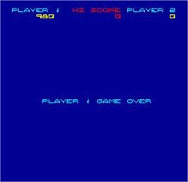 Game Over Screen for Video Eight Ball.