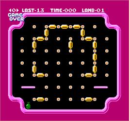 Game Over Screen for Vs. Clu Clu Land.