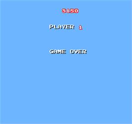 Game Over Screen for Vs. Mighty Bomb Jack.