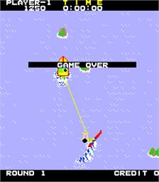 Game Over Screen for Water Ski.