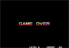 Game Over Screen for World Heroes 2.