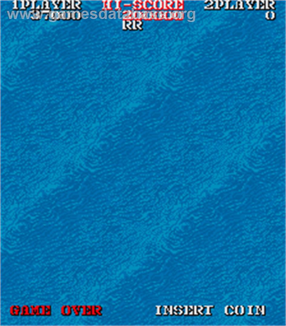 1943: Battle of Midway - Arcade - Artwork - Game Over Screen