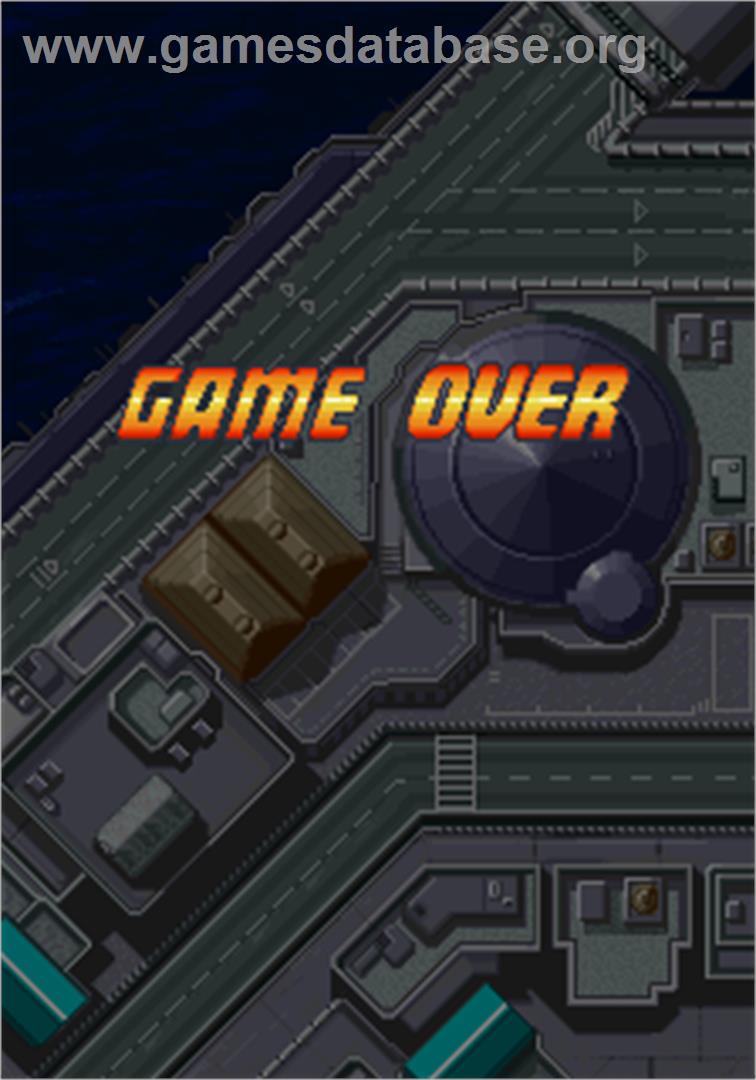 1945k III - Arcade - Artwork - Game Over Screen