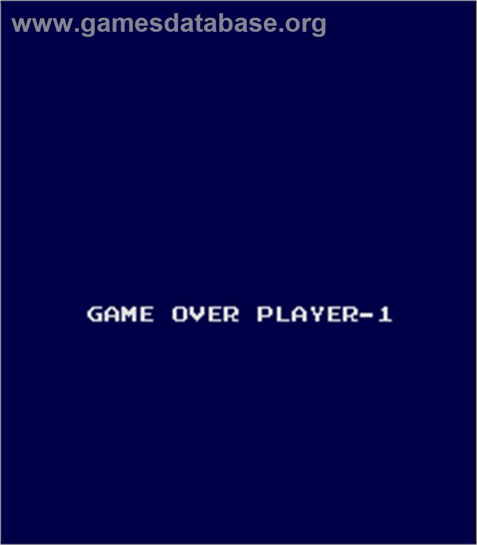 4nin-uchi Mahjong Jantotsu - Arcade - Artwork - Game Over Screen