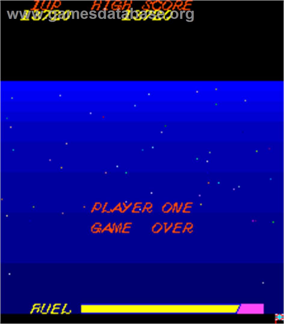 800 Fathoms - Arcade - Artwork - Game Over Screen