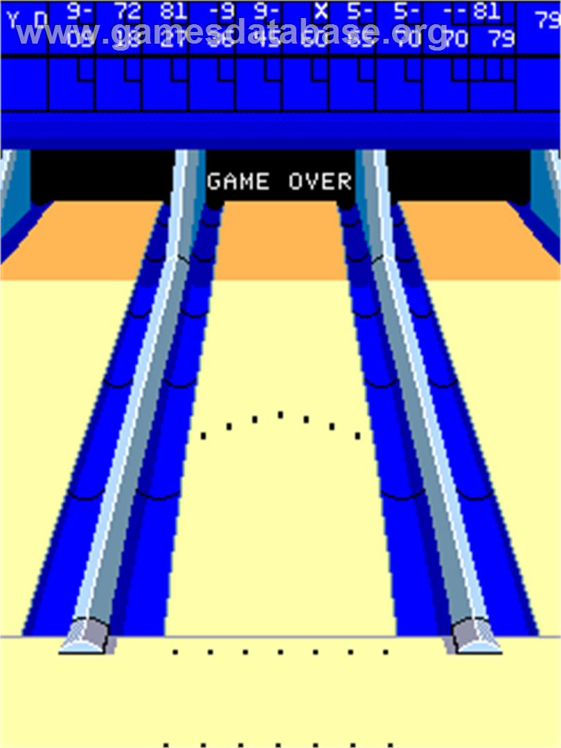 Alley Master - Arcade - Artwork - Game Over Screen