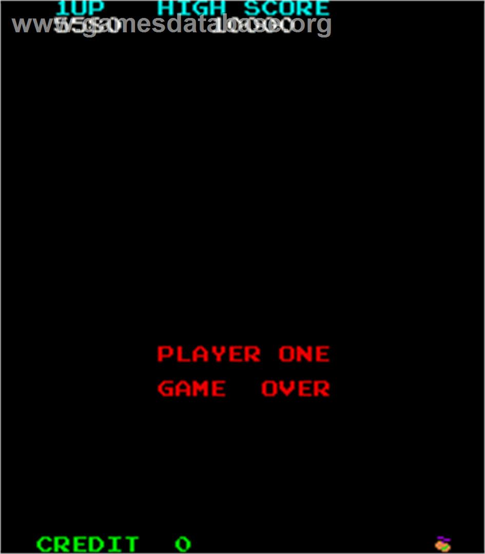 Amidar - Arcade - Artwork - Game Over Screen