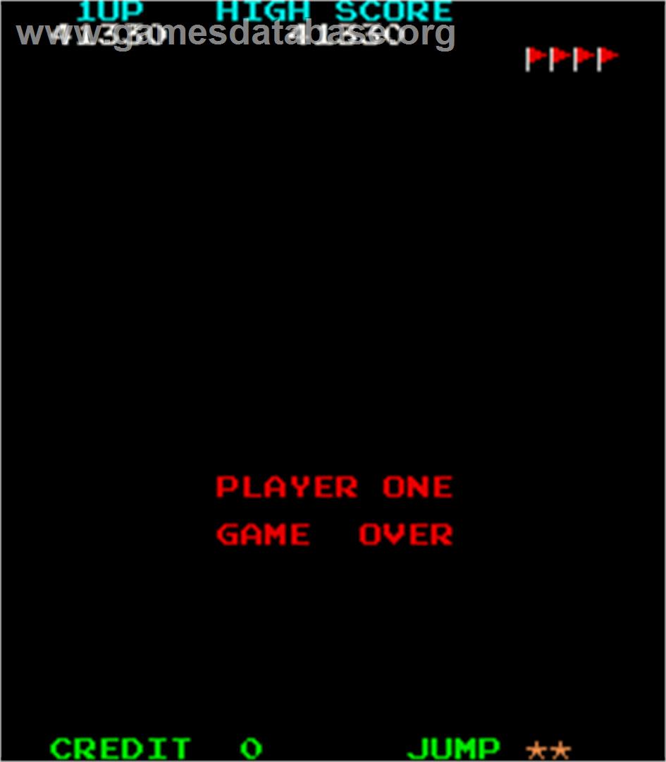 Amidar - Arcade - Artwork - Game Over Screen