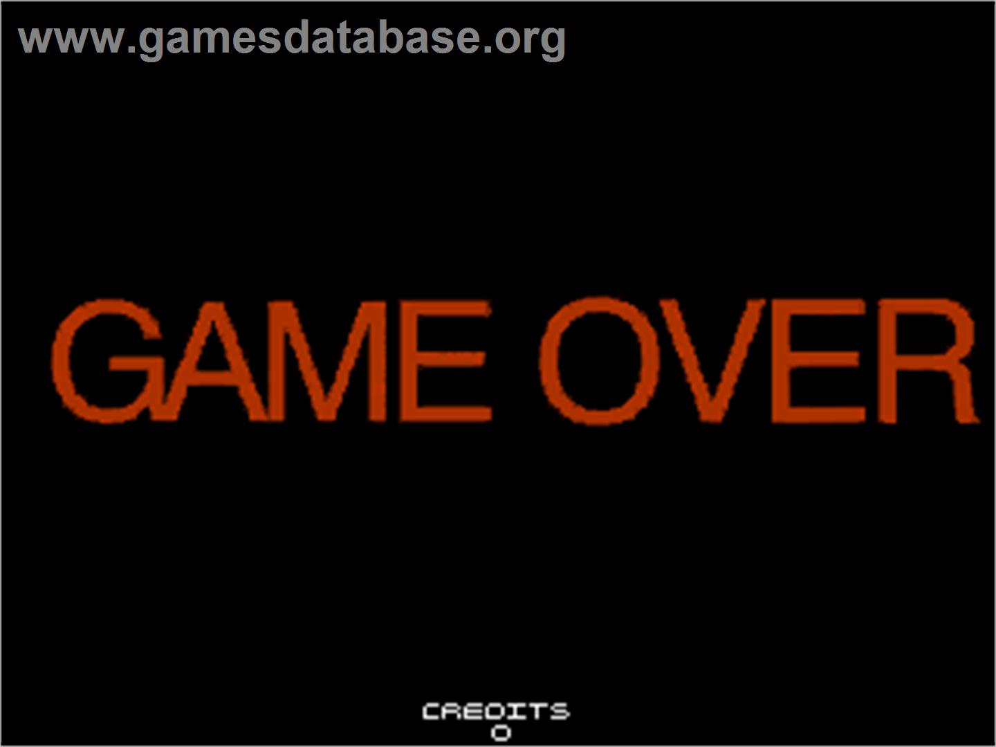 Area 51 - Arcade - Artwork - Game Over Screen