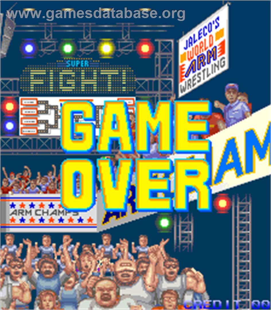Arm Champs II v2.6 - Arcade - Artwork - Game Over Screen