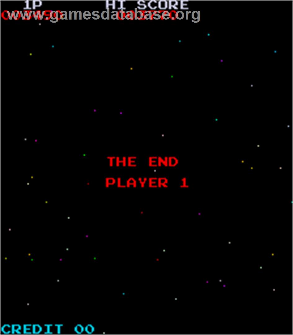 Black Hole - Arcade - Artwork - Game Over Screen