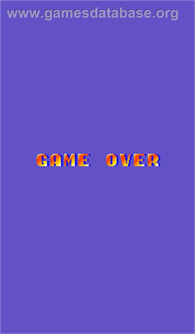 Bombjack Twin - Arcade - Artwork - Game Over Screen