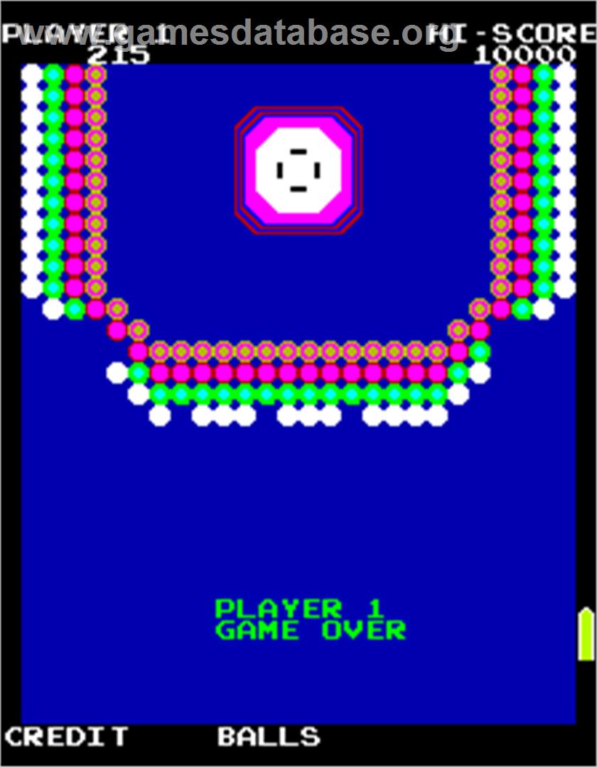 Cannon Ball - Arcade - Artwork - Game Over Screen
