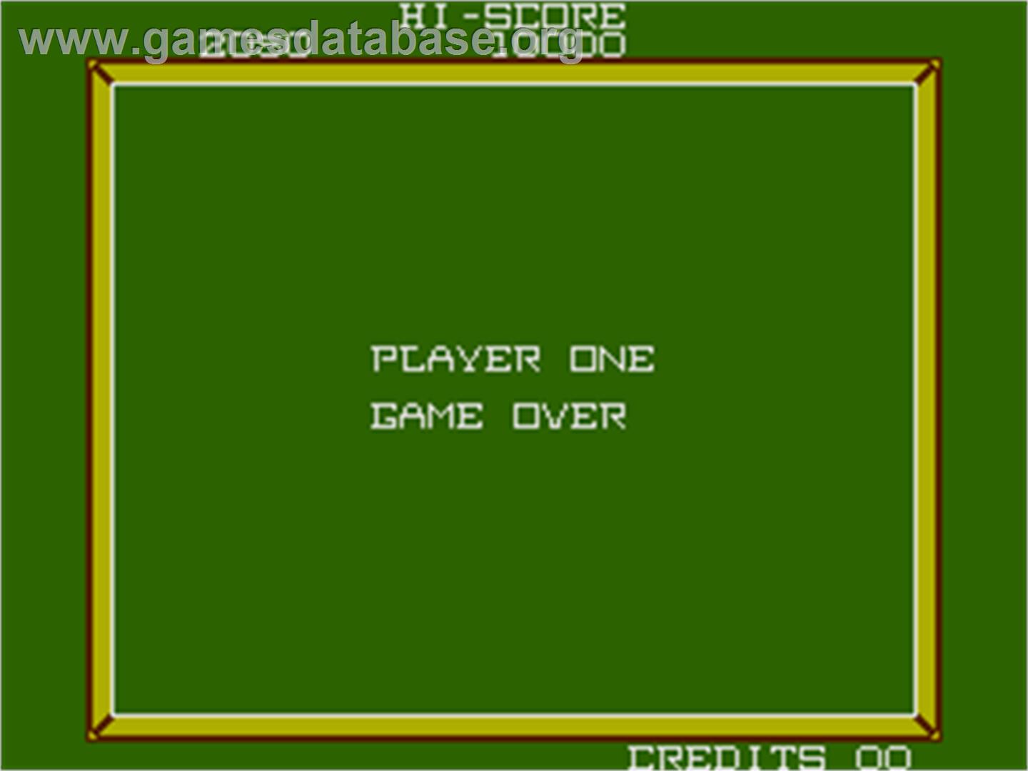 Canvas Croquis - Arcade - Artwork - Game Over Screen