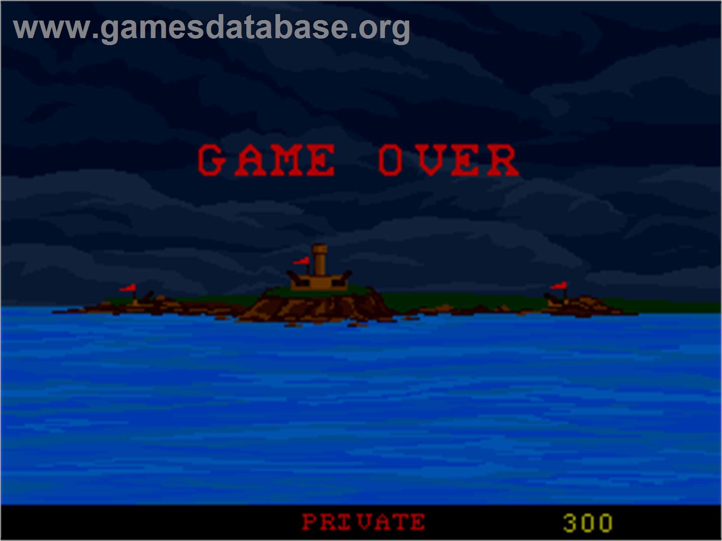 Catch-22 - Arcade - Artwork - Game Over Screen