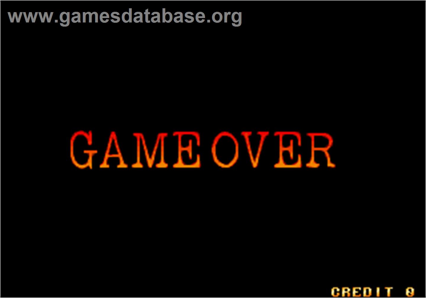 Catt - Arcade - Artwork - Game Over Screen