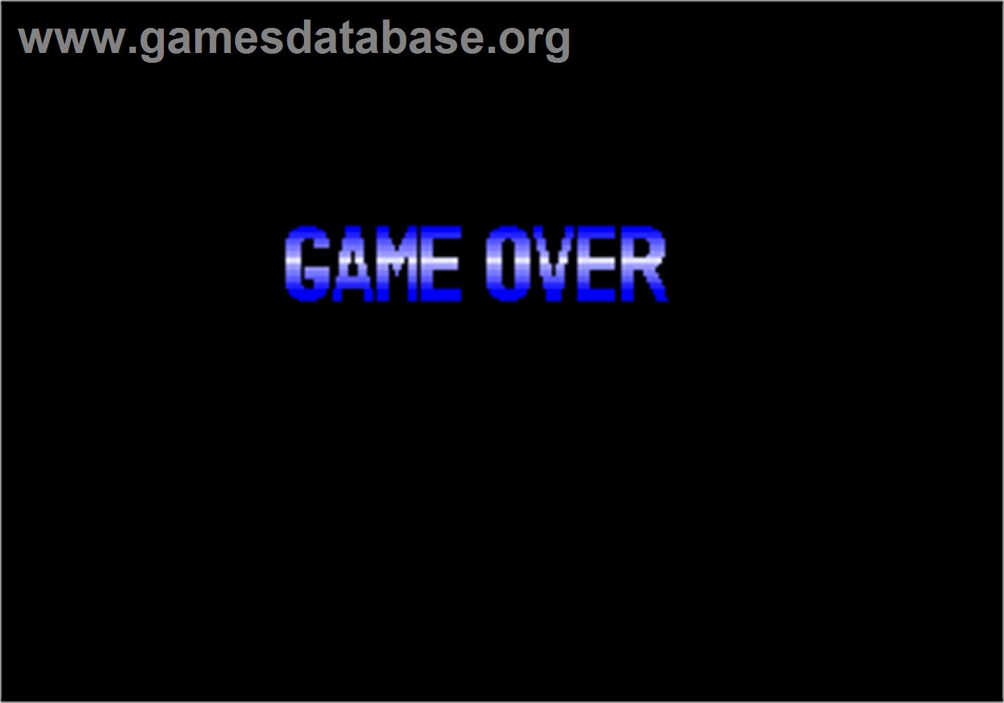 Champion Wrestler - Arcade - Artwork - Game Over Screen