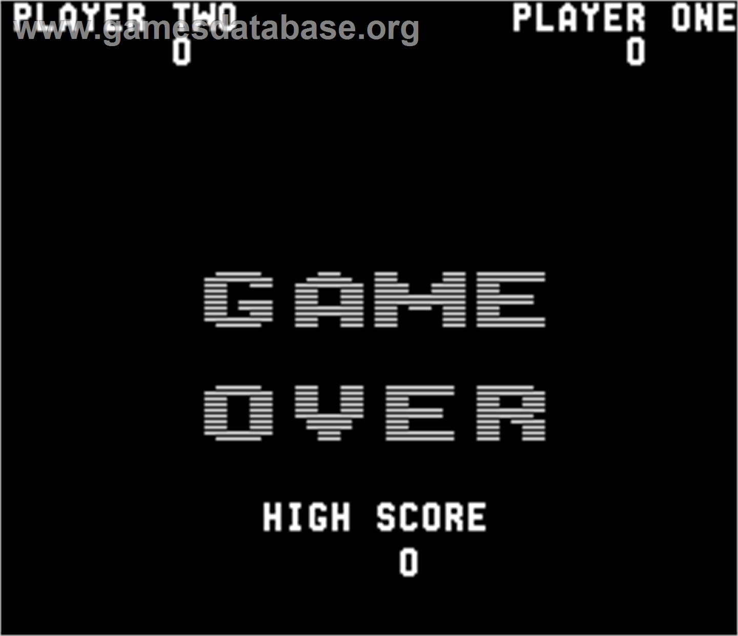 Clowns - Arcade - Artwork - Game Over Screen