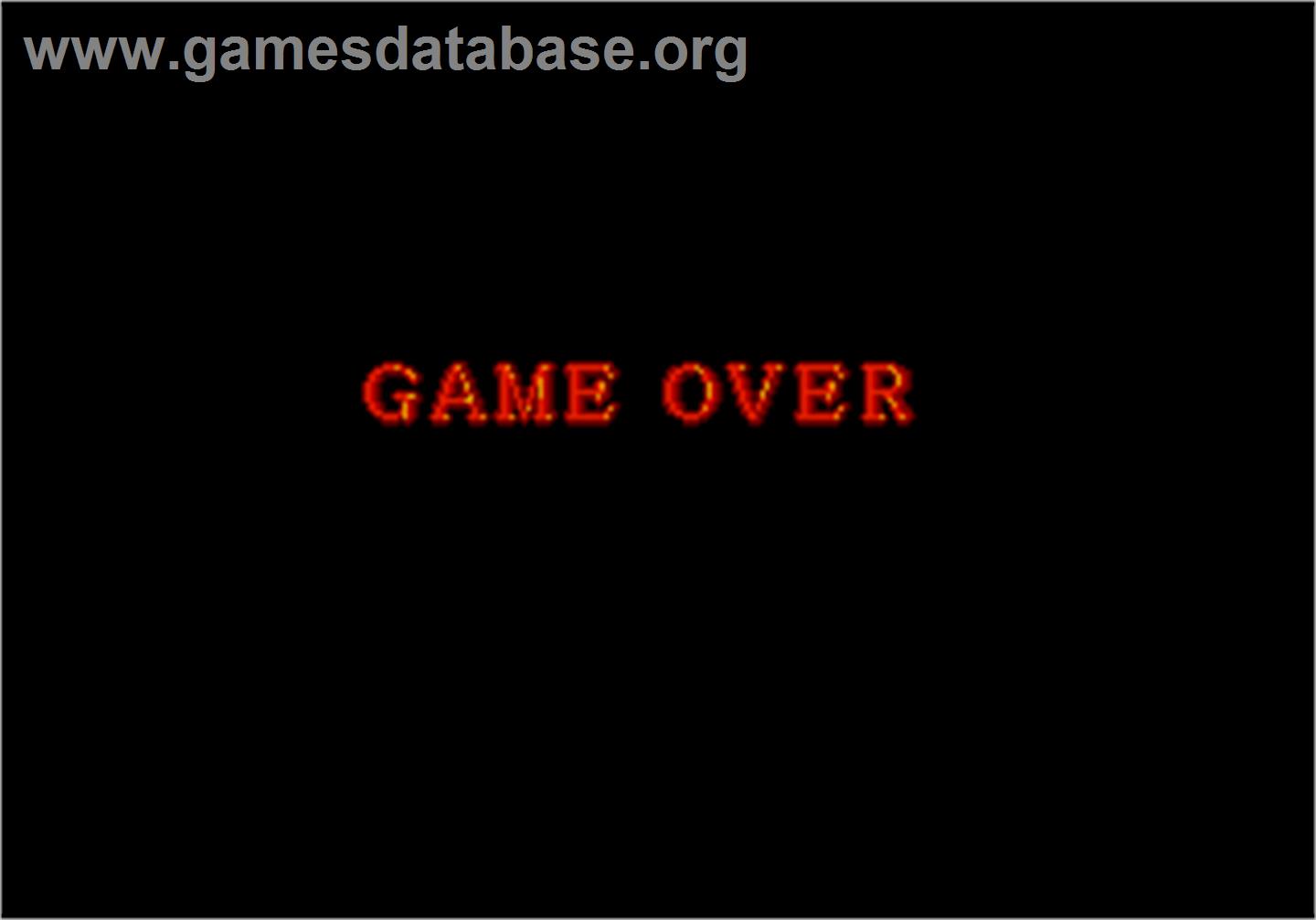 Columns III - Arcade - Artwork - Game Over Screen