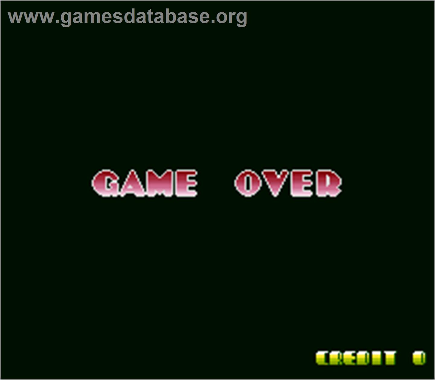 Cookie & Bibi 2 - Arcade - Artwork - Game Over Screen