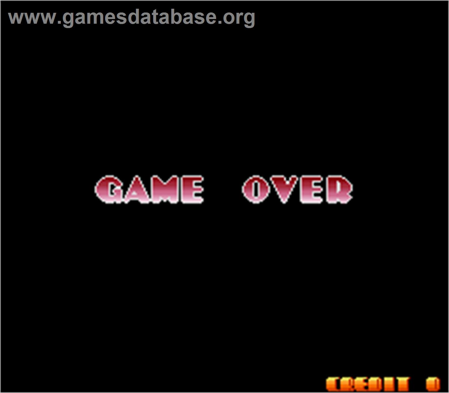 Cookie & Bibi 3 - Arcade - Artwork - Game Over Screen