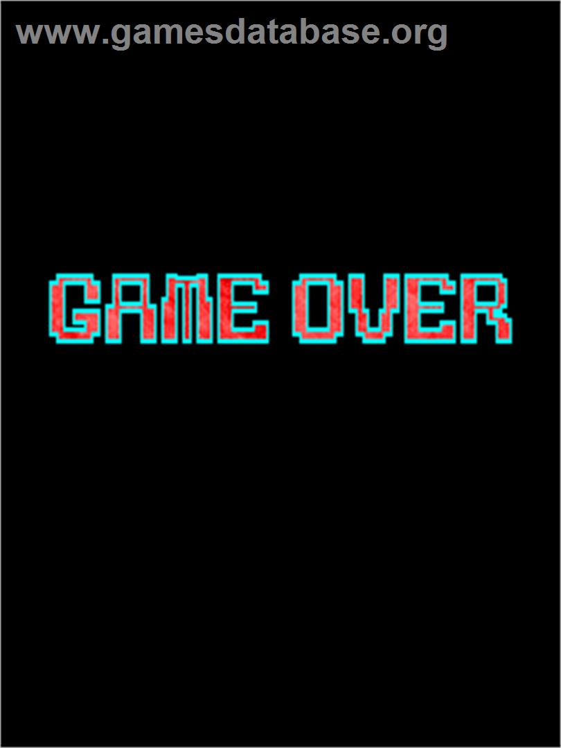 Dangun Feveron - Arcade - Artwork - Game Over Screen