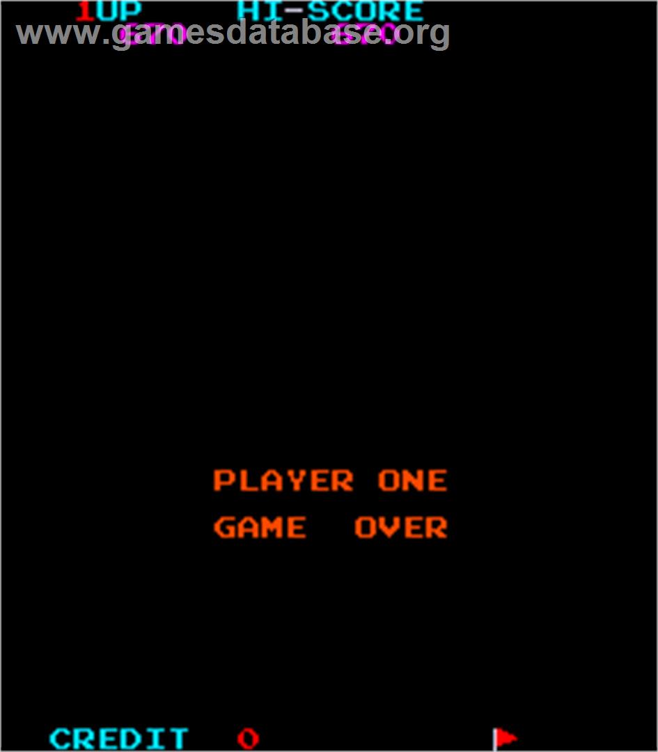 Devil Fish - Arcade - Artwork - Game Over Screen