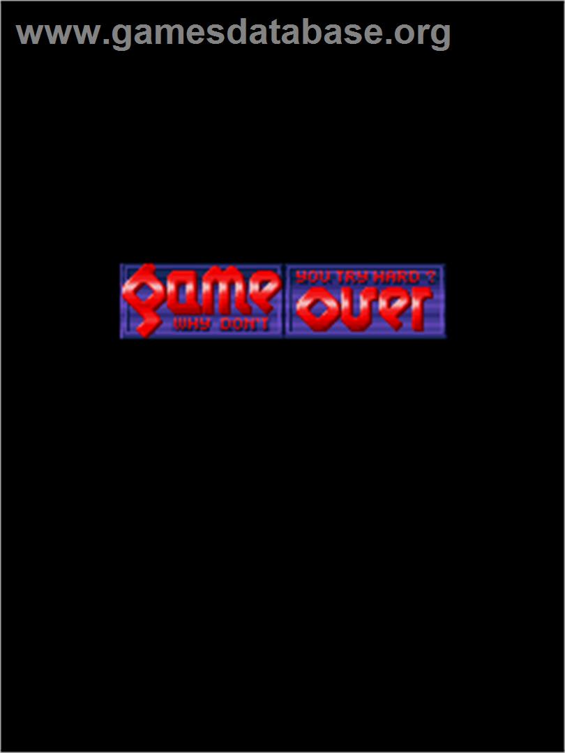 DonPachi - Arcade - Artwork - Game Over Screen